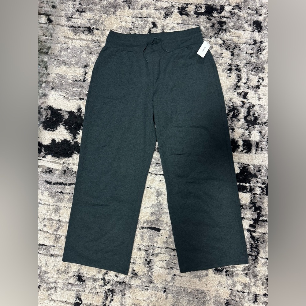 SPANX Skysoft Straight Leg Essex Green Heather - NWT